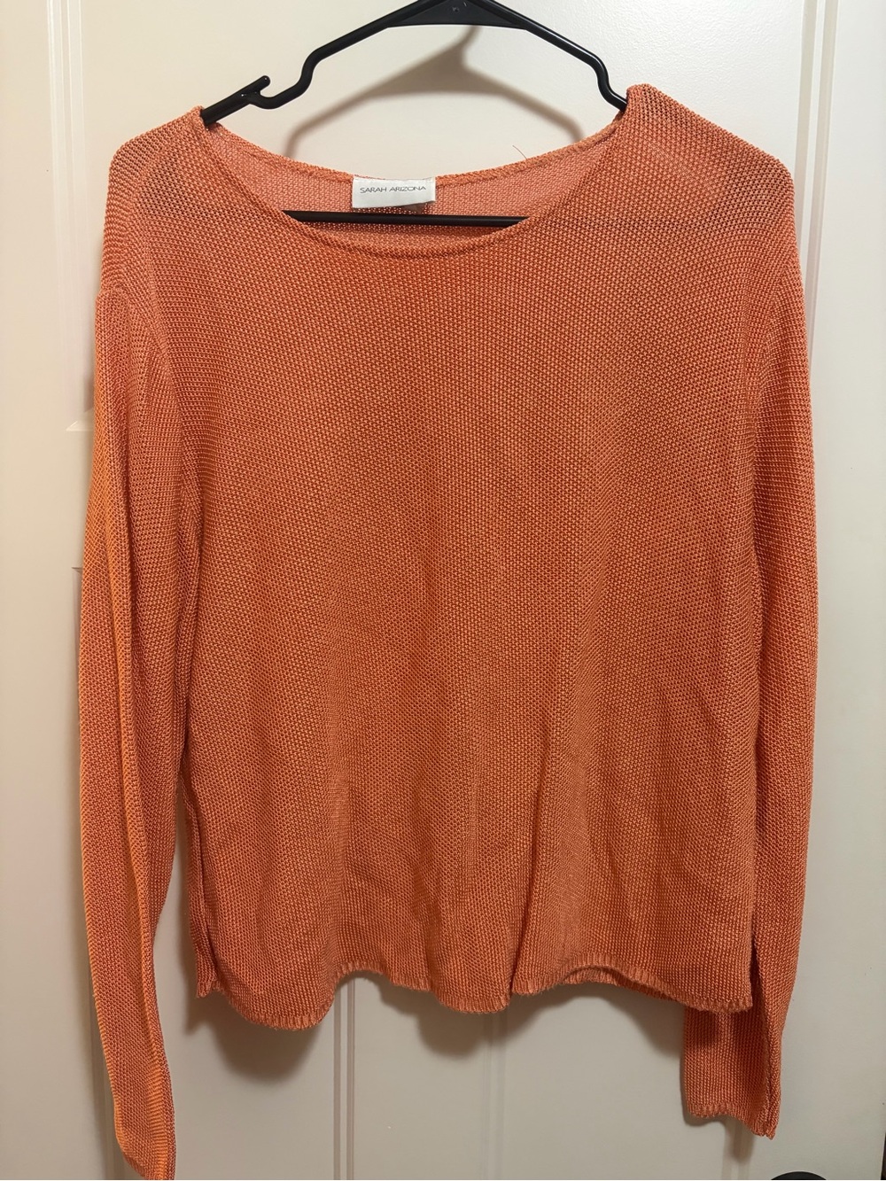 Sarah Arizona Coral Knit Top